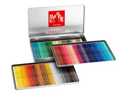 Boîte métal 120 crayons de couleurs aquarelle Artistes SUPRACOLOR®