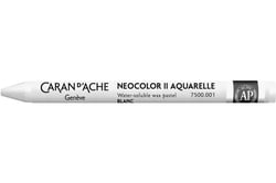 Pastel à la cire aquarellable - Neocolor - blanc