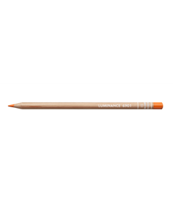 Crayon de couleur - Luminance 6901 - 3,8 mm - Orange cadmium foncé - Caran d'Ache