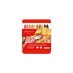 Boîte de 10 Pastels Neocolor® II Tons chauds - Edition Limitée Beya Rebaï