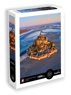 Puzzle 1000 pièces - Le Mont-Saint-Michel : Normandie - Calypto