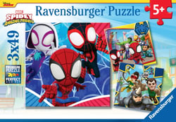 Puzzles 49 pièces - Spidey, le lanceur de toile - Ravensburger - 3 pièces