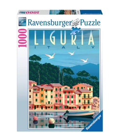 Puzzle 1000 pièces -  Carte postale de Ligurie - Ravensburger