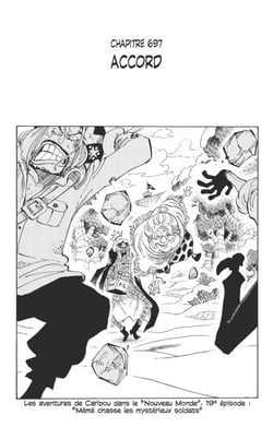 One Piece édition originale - Chapitre 697 - Accord