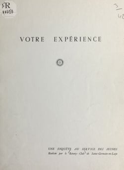 Votre expérience - Une enquête au service des jeunes