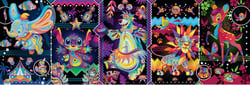 Puzzle 1000 pièces - Panorama Collection - Disney Classics