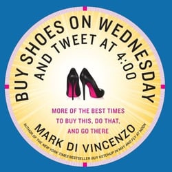 Buy Shoes on Wednesday and Tweet at 4:00 - More of the Best Times to Buy This, Do That, and Go There