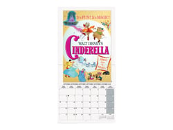 Calendrier mural 2021 - 30 x 30 cm - Grupo Erik - Disney Classic Films