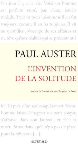L'Invention de la solitude