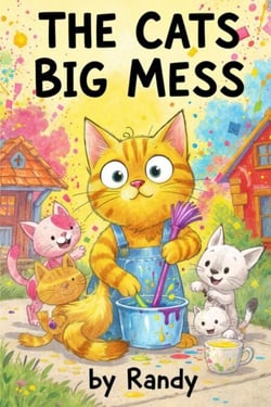 The Cats Big Mess - Childrens Books, #999