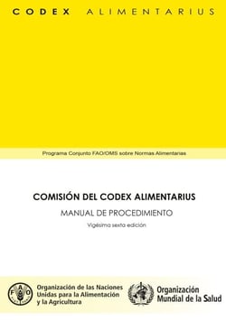 Comisión del Codex Alimentarius - Manual de Procedimiento 26 edicion