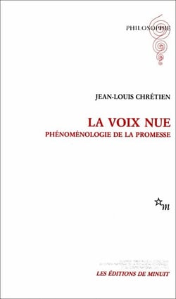 La Voix nue - Phénoménologie de la promesse