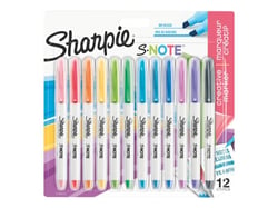 12 MARQUEURS SHARPIE SNOTE