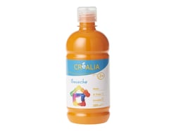 Gouache - 500 ml - Orange - Créalia