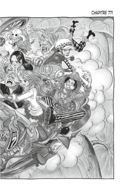 One Piece édition originale - Chapitre 771 - Don Sai, commandant en chef de la Marine des huits trésors
