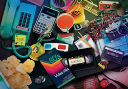 Puzzle 1000 pièces - High Quality Collection - Nostalgie 80's