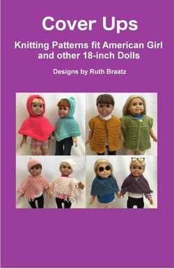 Cover Ups - Knitting Patterns fit American Girl and other 18-Inch Dolls