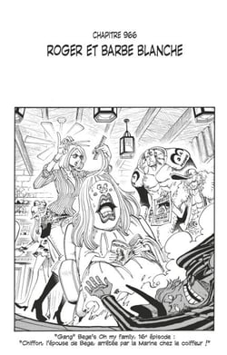 One Piece édition originale - Chapitre 966 - Roger et Barbe Blanche