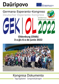 Germana Esperanto-Kongreso Oldenburg 2022 - Kongresa Dokumento - Tagungsband - Congresbijdragen