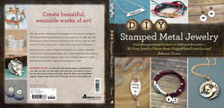 DIY Stamped Metal Jewelry - From Monogrammed Pendants to Embossed Bracelets--30 Easy Jewelry Pieces from HappyHourProjects.com!