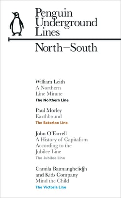 North-South: Penguin Underground Lines - Northern, Bakerloo, Victoria and Jubilee