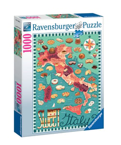 Puzzle 1000 pièces - Tournée des desserts italiens - Ravensburger