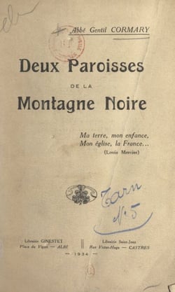 Deux paroisses de la Montagne Noire