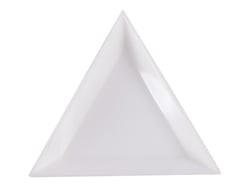 5 coupelles triangulaires 7,5 cm Créalia