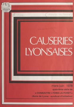 Causeries lyonsaises, mars-juin 1978 - Connaître Lyons-la-Forêt