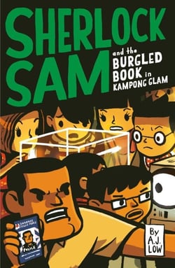 Sherlock Sam and the Burgled Book in Kampong Glam - Sherlock Sam, #14