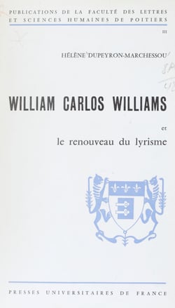 William Carlos Williams et le renouveau du lyrisme