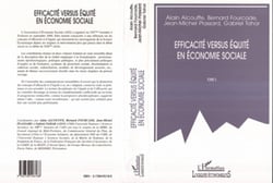 EFFICACITÉ VERSUS ÉQUITÉ EN ÉCONOMIE SOCIALE - Tome 2