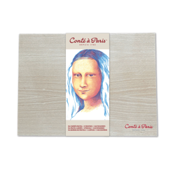 Coffret 84 carrés Conté bambou