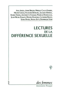 Lectures de la différence sexuelle - Actes du colloque Paris-VIII, CIPH Paris, octobre 1990
