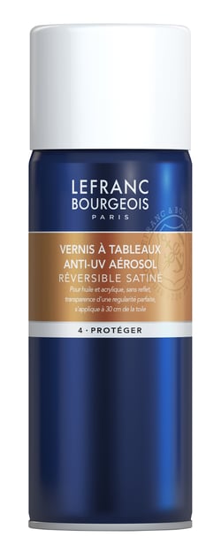 Vernis satin en aérosol - 400ml