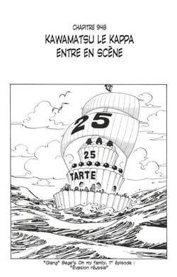One Piece édition originale - Chapitre 948 - Kawamatsu le kappa entre en scène