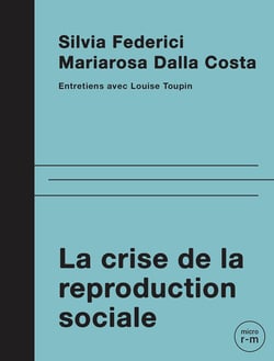 La crise de la reproduction sociale - Entretiens avec Louise Toupin
