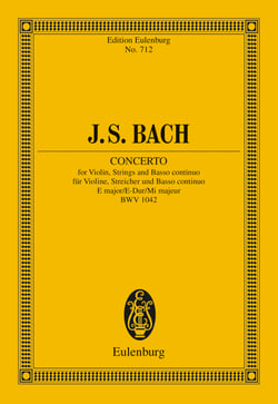 Violin Concerto, E major - BWV 1042