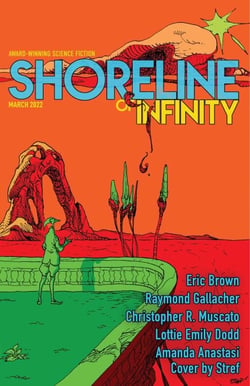 Shoreline of Infinity March 2022 - Shoreline of Infinity science fiction magazine, #29.1