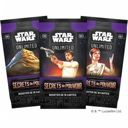 Booster Star Wars : Secrets du pouvoir - Modèles aléatoires - Vendu à l'unité