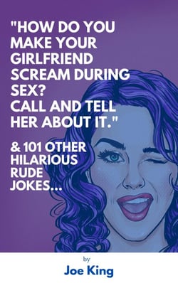 “How Do You Make Your Girlfriend Scream During Sex? Call And Tell Her About It.”  &amp; 101 Other Dirty Jokes &amp; Puns - Joe King Series, #1