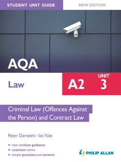 AQA Law A2 Student Unit Guide: Unit 3 New Edition: Criminal Law (Offences Against the Person) and Contract Law ePub
