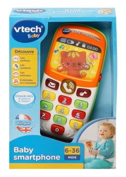 Téléphone - Baby smartphone bilingue