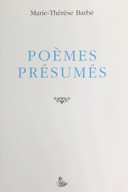 Poèmes présumés