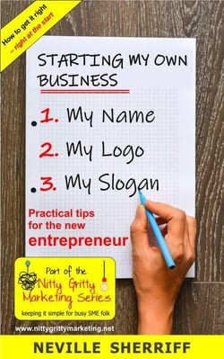 Starting My Own Business: My Name, Logo and Slogan - Nitty Gritty Marketing, #1
