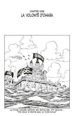 One Piece édition originale - Chapitre 1066 - La volonté d'Ohara