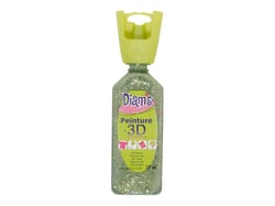 Peinture Diams 3D - Citron Vert Pailleté