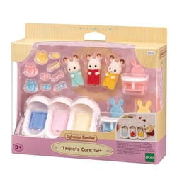 Les triplés Lapin Chocolat et accessoires puériculture - Sylvanian Families - 5532