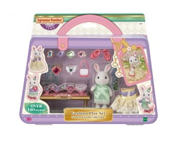 La valisette de mode et grande sœur lapin neige - Sylvanian Families - 5647