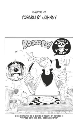 One Piece édition originale - Chapitre 42 - Yosaku et Johnny